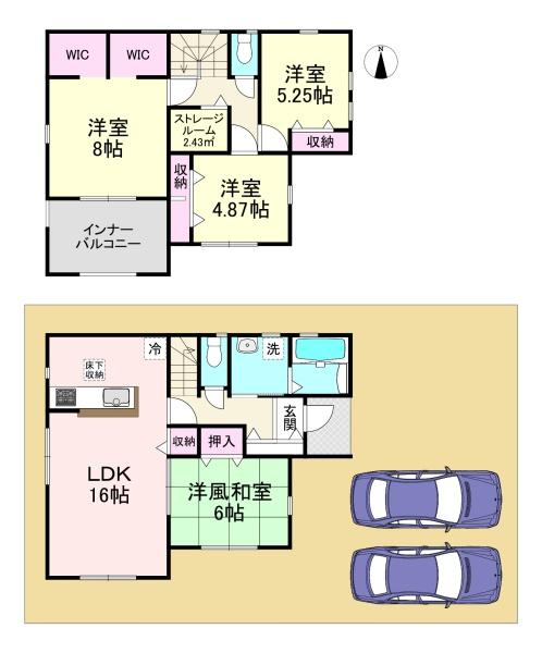 天理市田井庄町2期　1号棟　新築戸建