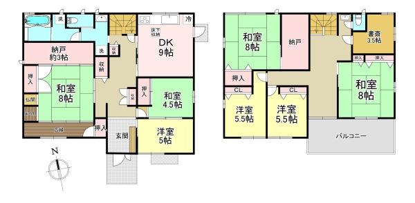 北葛城郡広陵町馬見北7丁目　中古戸建