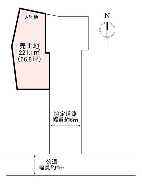 北葛城郡広陵町三吉斉音寺方　売土地　A号地