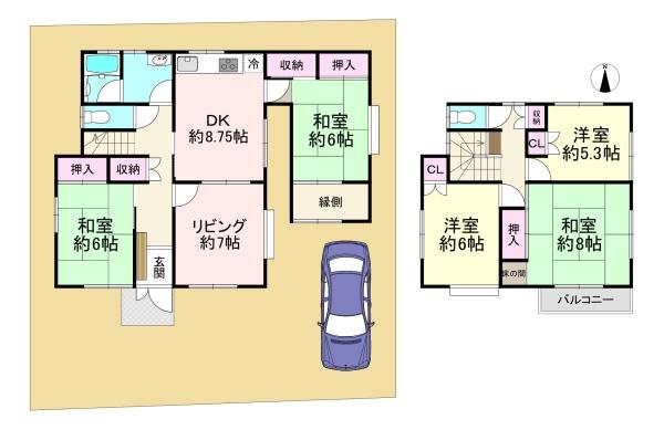 天理市西長柄町　中古戸建