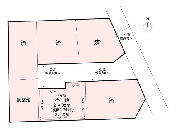 北葛城郡広陵町大字南郷の土地