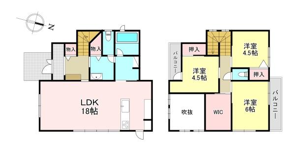 香芝市上中の中古一戸建て