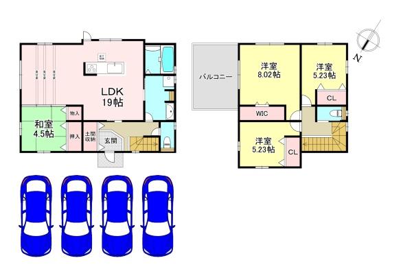 北葛城郡河合町泉台2丁目　新築戸建