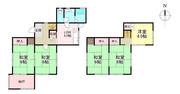 北葛城郡上牧町下牧6丁目　中古戸建