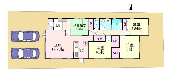 桜井市浅古　1号棟　新築戸建