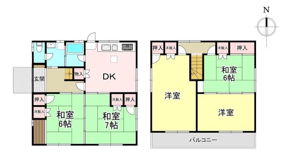 香芝市関屋北7丁目　中古戸建