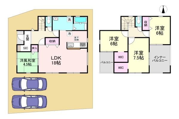 天理市田井庄町第4　4号棟　新築戸建