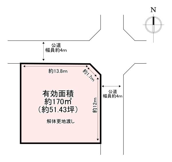 生駒郡斑鳩町興留5丁目　売土地