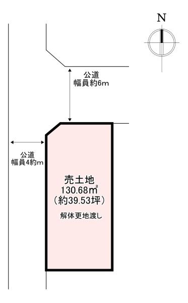 北葛城郡上牧町松里園3丁目　売土地