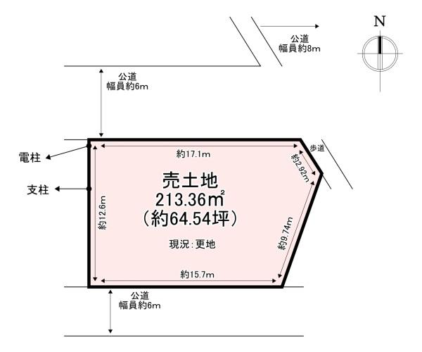 北葛城郡広陵町大字南郷　売土地