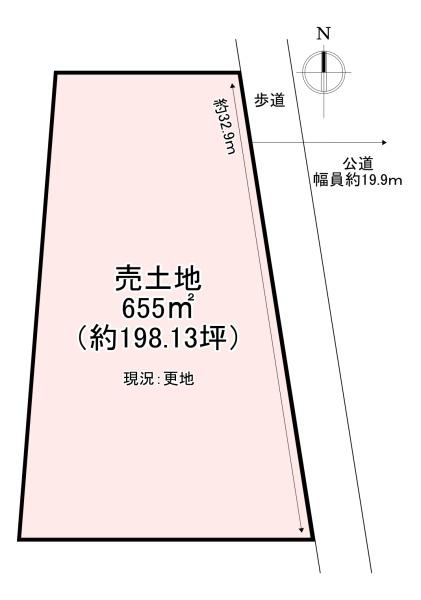 葛城市當麻の土地