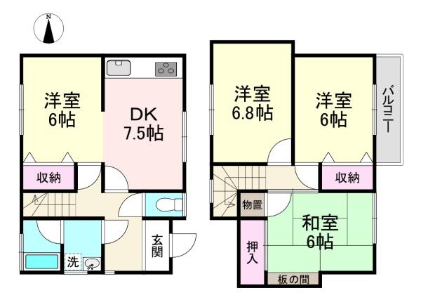 天理市前栽町　中古戸建