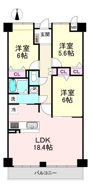 サニークレスト橿原神宮前Ⅱ