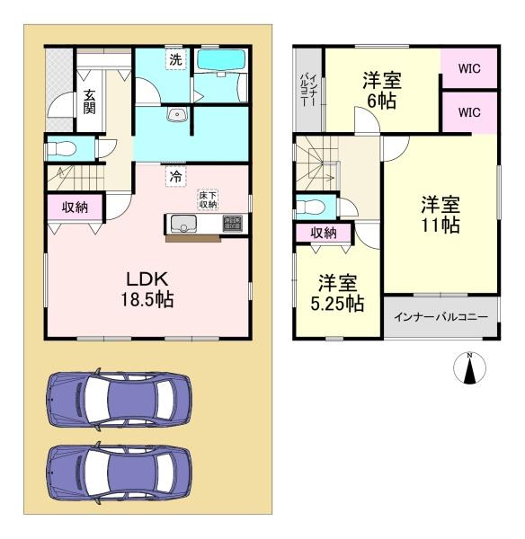 天理市指柳町2期　3号棟　新築戸建