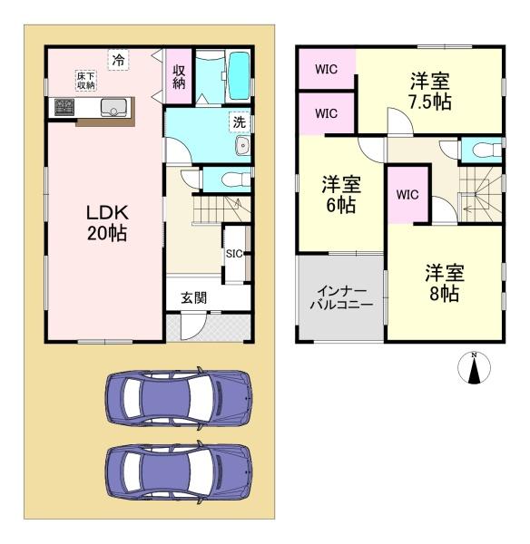 天理市指柳町2期　5号棟　新築戸建