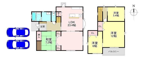 橿原市雲梯町の中古一戸建て