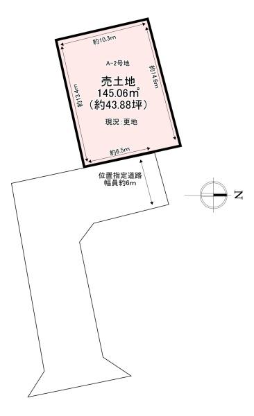 斑鳩町龍田4丁目　売土地　A-2号地