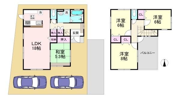 大和高田市大字市場　中古戸建