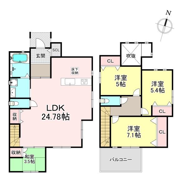 香芝市穴虫の中古一戸建て