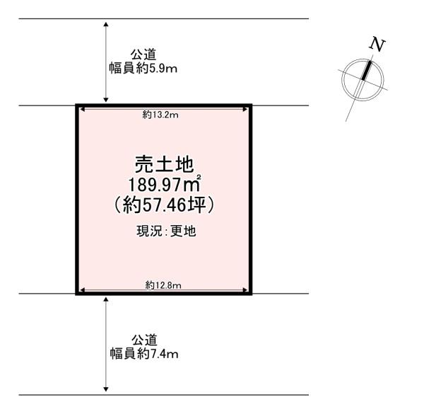 北葛城郡河合町高塚台２丁目の土地