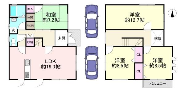 磯城郡田原本町大字宮森　中古戸建