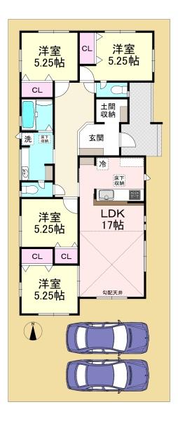 大和高田市大字西坊城　2号棟　新築戸建