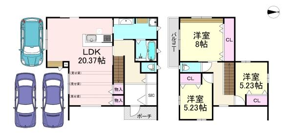 大和高田市東三倉堂町　1号地　新築戸建