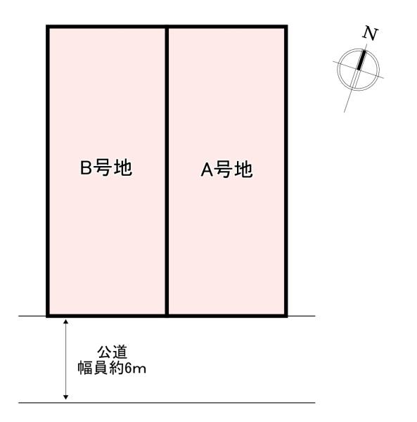 北葛城郡広陵町馬見中2丁目　売土地　B号地