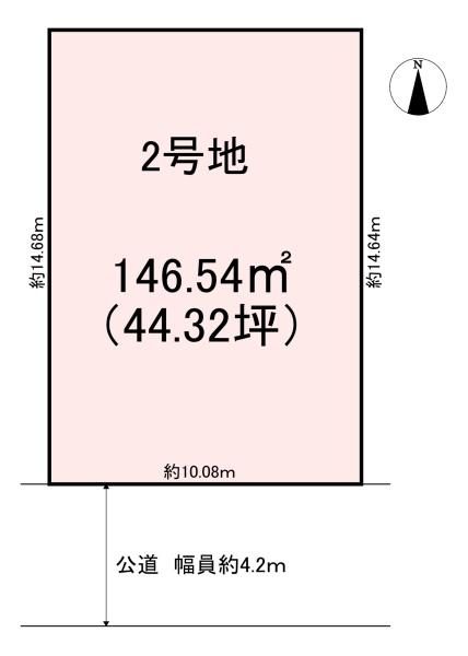 橿原市新賀町の土地