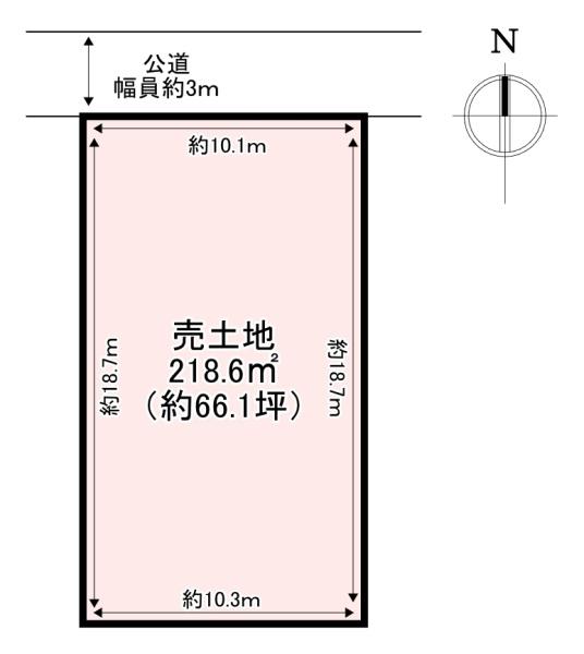 香芝市鎌田　売土地