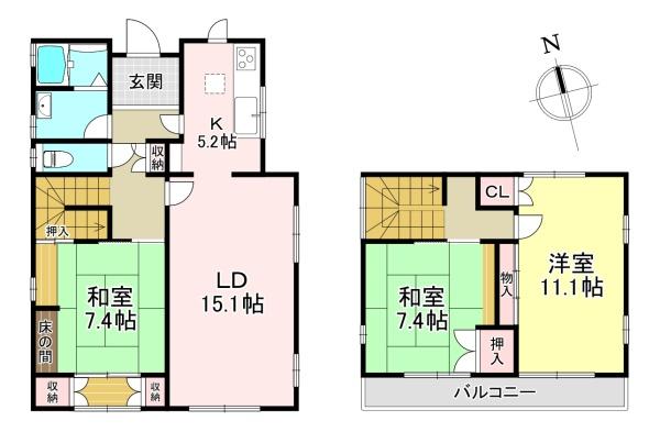 香芝市真美ケ丘3丁目　中古戸建