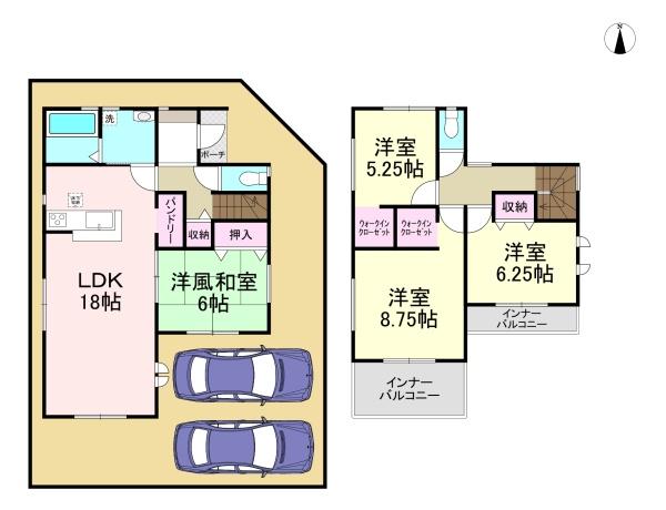 御所市南十三3期　2号棟　新築戸建
