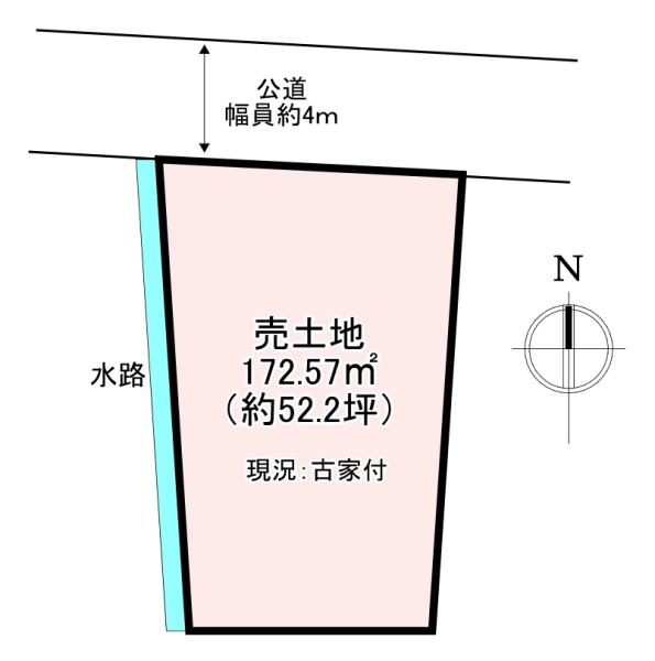 葛城市長尾の土地(間取り)