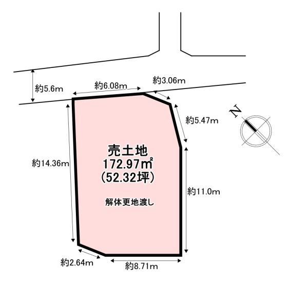 北葛城郡広陵町馬見南５丁目の土地