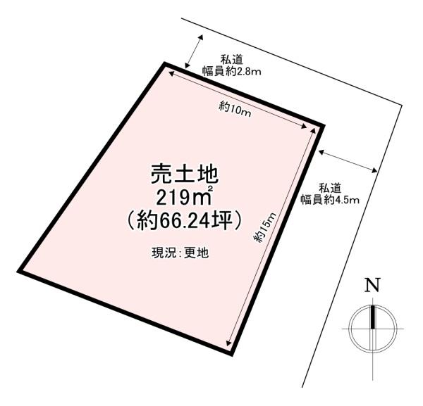 香芝市関屋　売土地