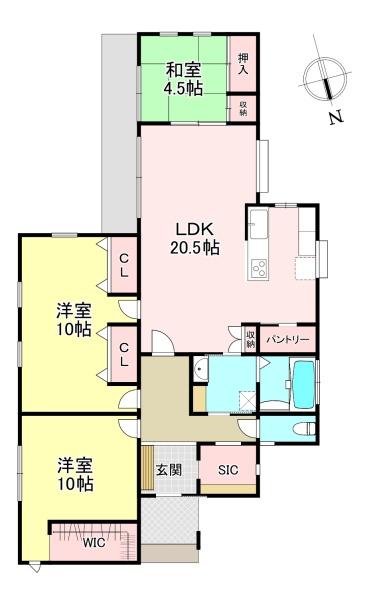 香芝市関屋北3丁目　中古戸建