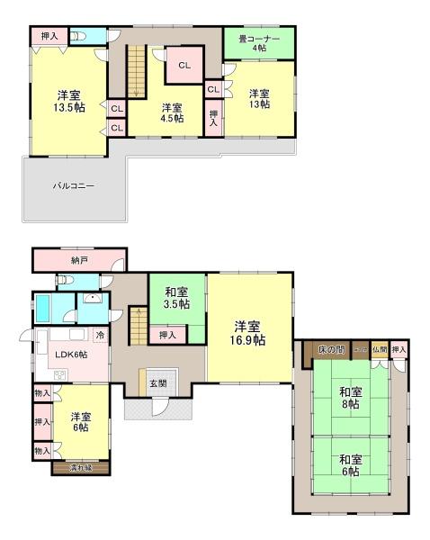 香芝市関屋北６丁目の中古一戸建て
