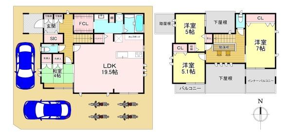 橿原市城殿町の土地