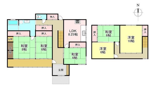 香芝市尼寺２丁目の中古一戸建て