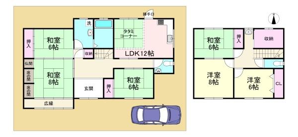 御所市大字櫛羅の中古一戸建て