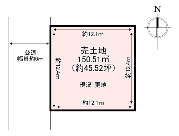 香芝市尼寺3丁目　売土地