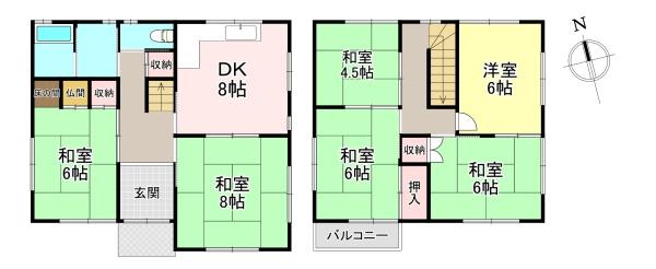 生駒郡斑鳩町目安4丁目　中古戸建
