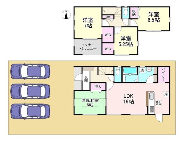 桜井市大豆越7期 3号棟 新築戸建