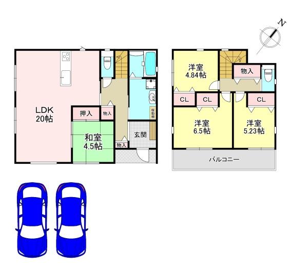 香芝市真美ケ丘5丁目 新築戸建