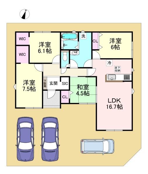 橿原市白橿町8丁目　新築戸建