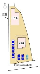 北葛城郡上牧町上牧　新築戸建　1号棟