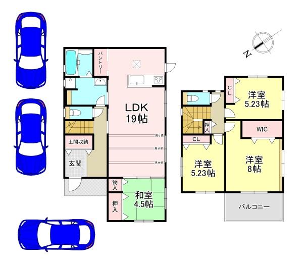 北葛城郡河合町広瀬台1丁目　新築戸建