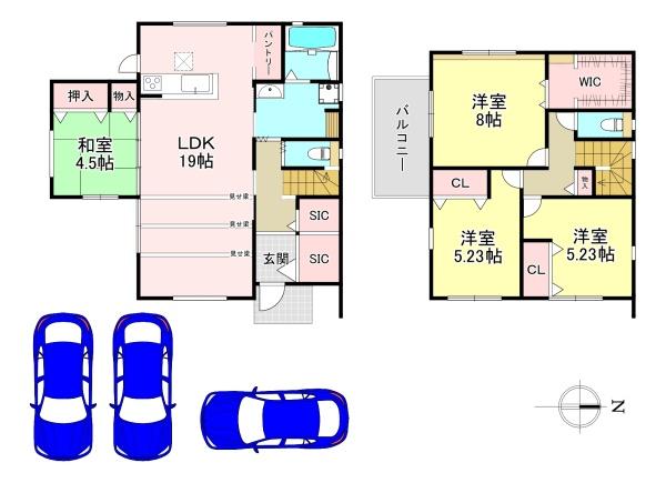 北葛城郡河合町泉台2丁目　新築戸建