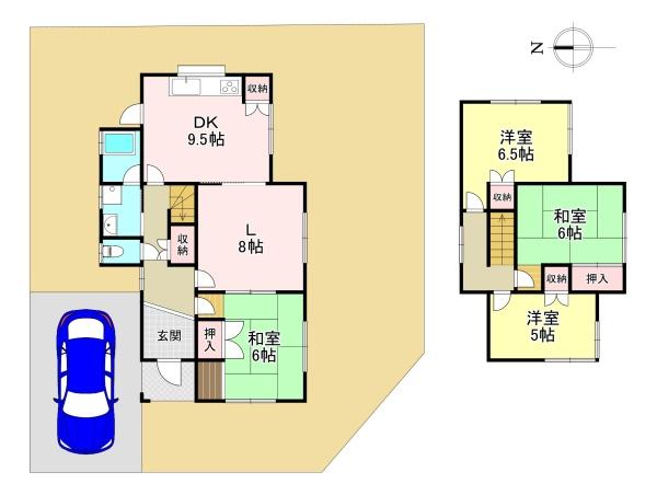 北葛城郡王寺町明神３丁目の中古一戸建て