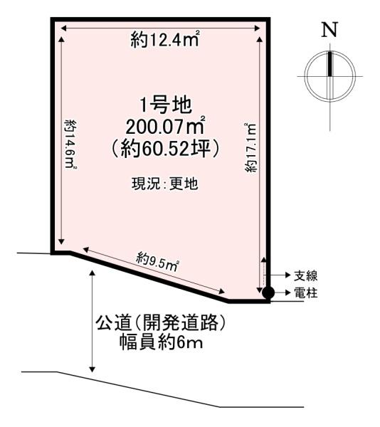 生駒郡斑鳩町法隆寺2丁目　売土地　1号地